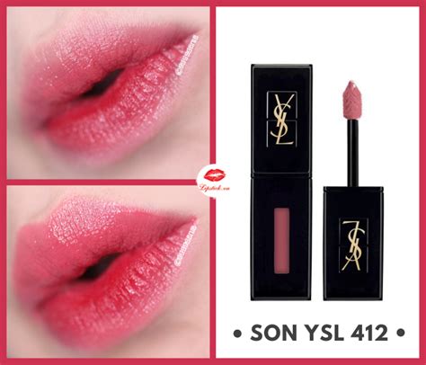 son ysl vinyl cream lip stain 412|ysl lip stain reviews.